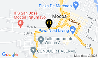 Mapa de Papeleria Y Multiservicios Vr en Mocoa