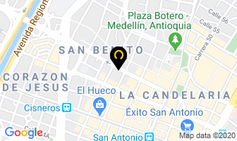 Mapa de Papelesco en Medellín