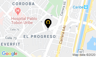 Mapa de Papelim Ltda. en Medellín