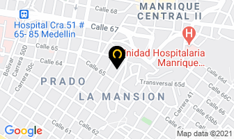 Mapa de Papitas Y Arepas en Medellín