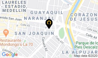Mapa de Parabrisas Brandon en Medellín
