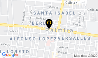 Mapa de Parabrisas Palmira en Versalles