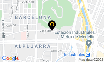 Mapa de Paraconstruir Ltda. en Medellín