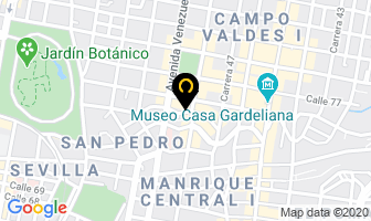 Mapa de Paraeventos en Medellín