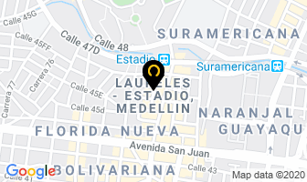 Mapa de Paraíso Artesanal en Medellín