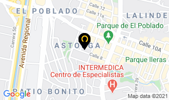 Mapa de Paralelo 17 en Medellín