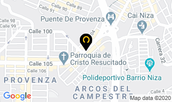 Mapa de Paraprofon en Bucaramanga