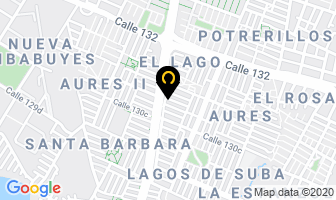 Mapa de Parasoles Nacionales en Bogotá D.C
