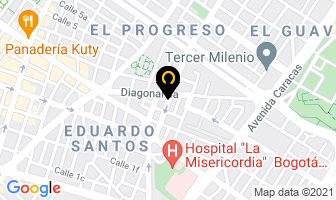 Mapa de Pardo Alza Mariela en Bogotá D.C
