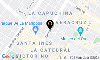 Mapa de Pardo Casas Miller en Bogotá D.C