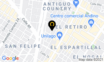 Mapa de Pardo Castro Fernando en Bogotá D.C