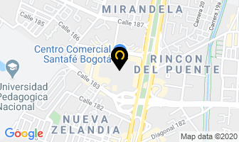Mapa de Pardo Y Negro en Bogotá D.C