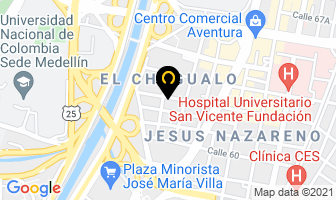 Mapa de Pare Publicidad en Medellín