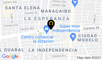 Mapa de Pareja Jesús en Cali