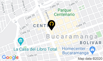Mapa de Paris en Bucaramanga