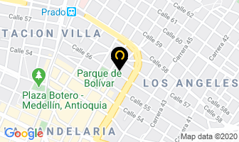 Mapa de Paris Club en Medellín