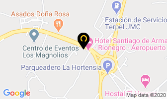 Mapa de Parking Services en Rionegro