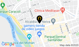 Mapa de Parlantes Alfor en Neiva