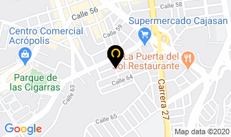 Mapa de Parnam Ltda. en Bucaramanga