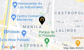 Mapa de Parpado Teatro en Medellín