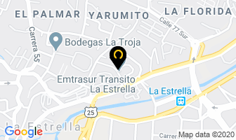 Mapa de Parque Empresarial Promisión S.a en La Estrella