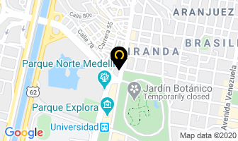 Mapa de Parque Industrial El Trapiche en Medellín
