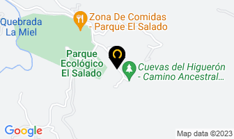 Mapa de Parque Pescadero Truchera Arco Iris en Envigado