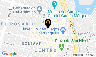 Mapa de Parqueadero Central Park en Barranquilla