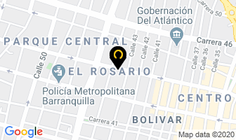 Mapa de Parqueadero Continental en Barranquilla