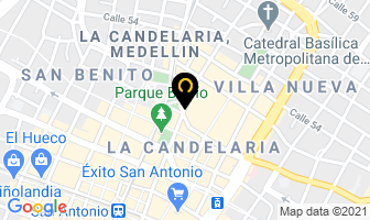 Mapa de Parqueadero Continental en Medellín