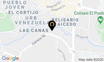 Mapa de Parqueadero Del Valle en Cali