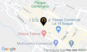 Mapa de Parqueadero El Boga en Ibagué