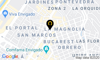 Mapa de Parqueadero El Mango en Envigado