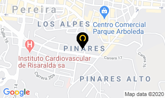 Mapa de Parqueadero El Pino en Pereira