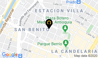 Mapa de Parqueadero Imperio en Medellín