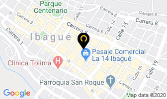 Mapa de Parqueadero La 13 en Ibagué