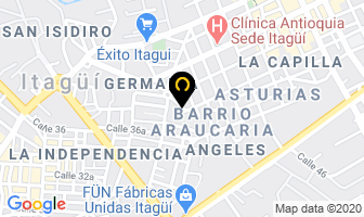 Mapa de Parqueadero La 40 en Itaguí