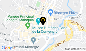 Mapa de Parqueadero La Convención en Rionegro