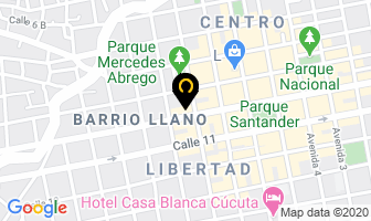Mapa de Parqueadero La Once en Cúcuta