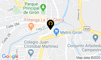 Mapa de Parqueadero Lenguerke en Girón