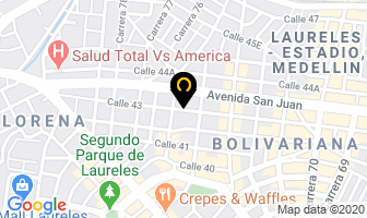 Mapa de Parqueadero Lorena en Medellín