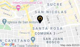 Mapa de Parqueadero Los Socios en Cali