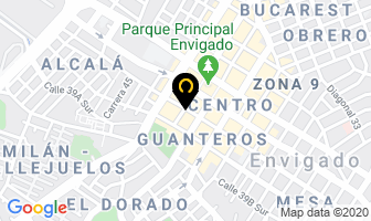 Mapa de Parqueadero Luxor en Envigado