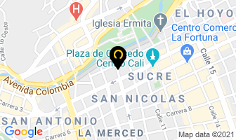 Mapa de Parqueadero Moto Park en Cali