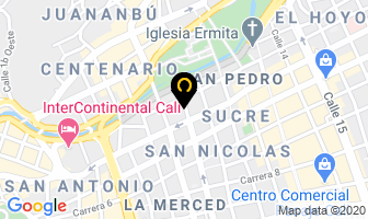 Mapa de Parqueadero Moto Paz en Cali