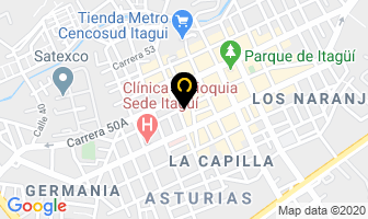 Mapa de Parqueadero Pacholo´s en Itaguí