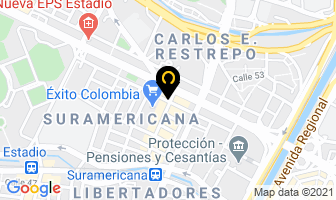Mapa de Parqueadero Popular en Medellín