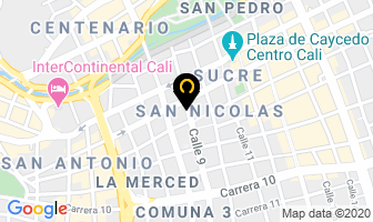 Mapa de Parqueadero San Francisco en Cali