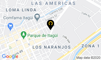 Mapa de Parqueadero Tuzautos en Itaguí