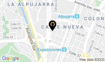 Mapa de Parqueaderos Rodadel en Medellín